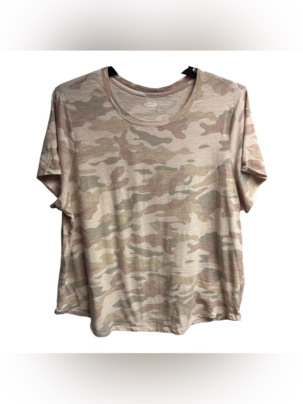 Old Navy 100% Cotton Light Camo Basic Short Sleeve T-Shirt Size XXL